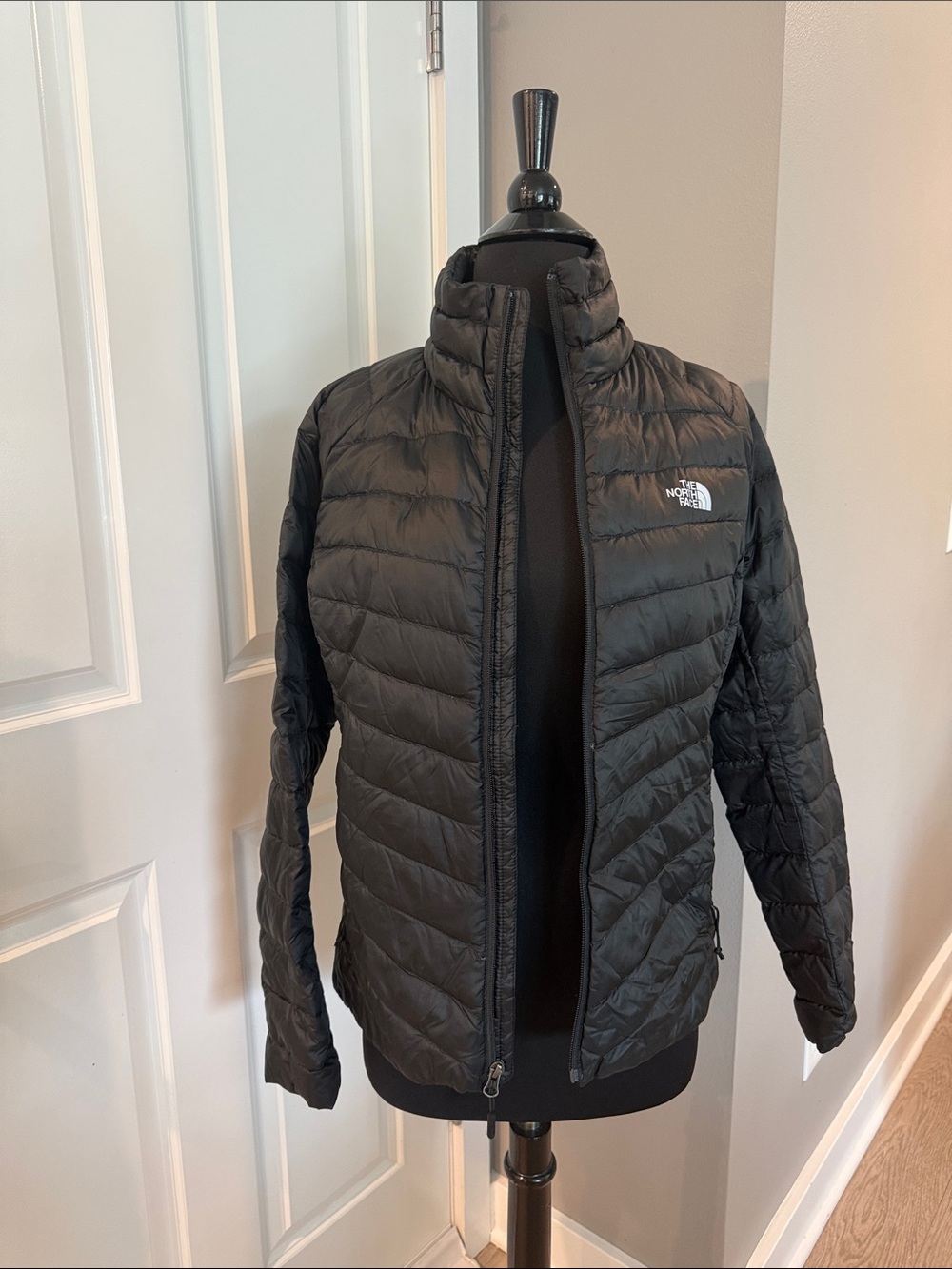 The North Face Women's Black Quilted Packable Puffer Jacket